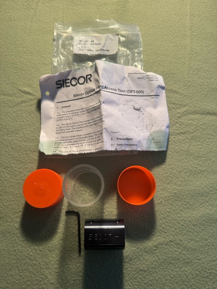 Siecor Corning OFT-000 Buffer Tube Slitter - Mid-Span Tool