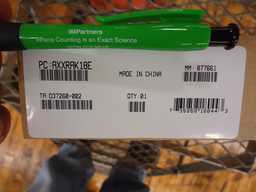 Intel AXXRAK18E SAS RAID Activation Key. Brand New!
