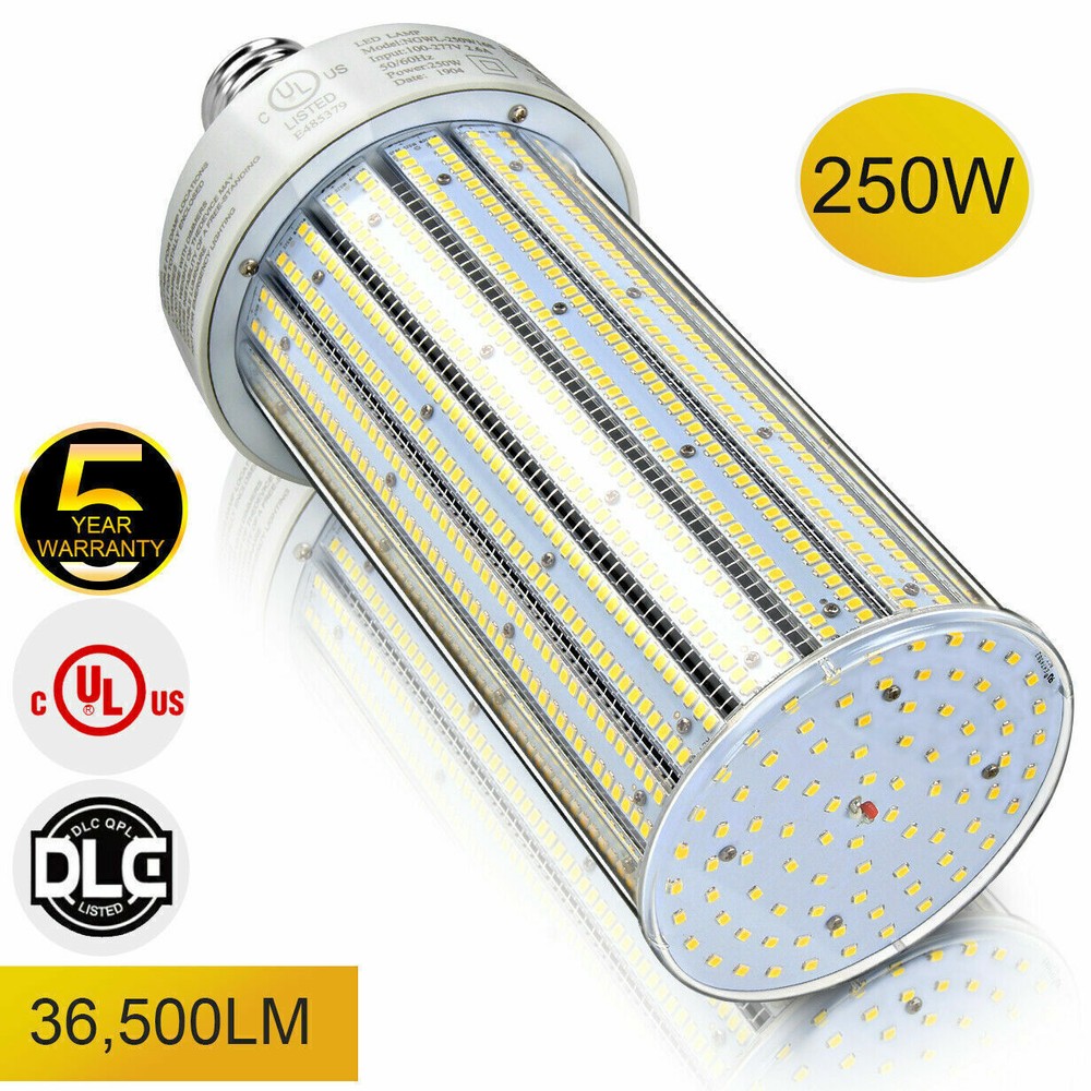LED Corn Light Bulb 250W E39 Large Base Bulb,6000K Warehouse Industrial Lighting
