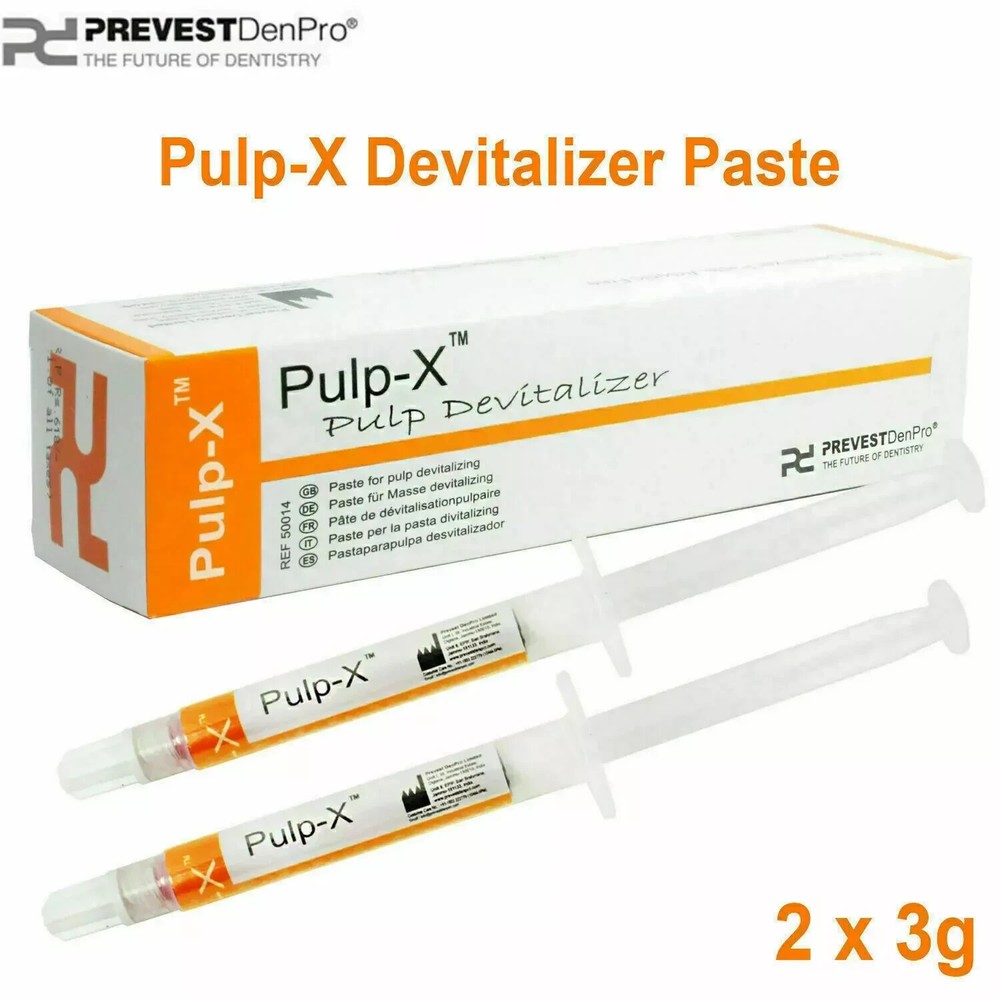 Prevest Denpro Pulp X Devitalizer Dental Composite Paste 2Syr 3g Dental