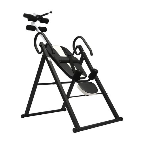 Back Pain Ankle Relief Foldable Inversion Table Gravity Fitness Teeter Advanced