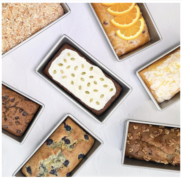 Pan Loaf Pan set 1 Lb, 1 Pound