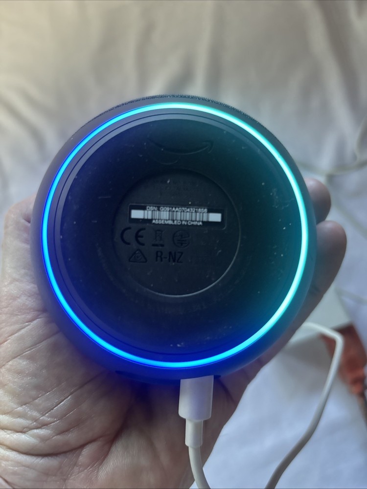 Amazon Echo Dot 4th Gen Smart Speaker Charcoal Model B7W64E with Charger