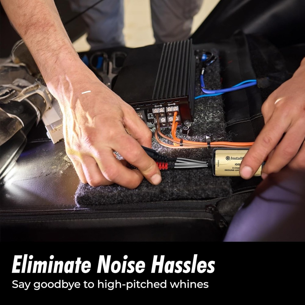 Car Audio Ground Loop Isolator - Effective Noise Filter & Simple Installation