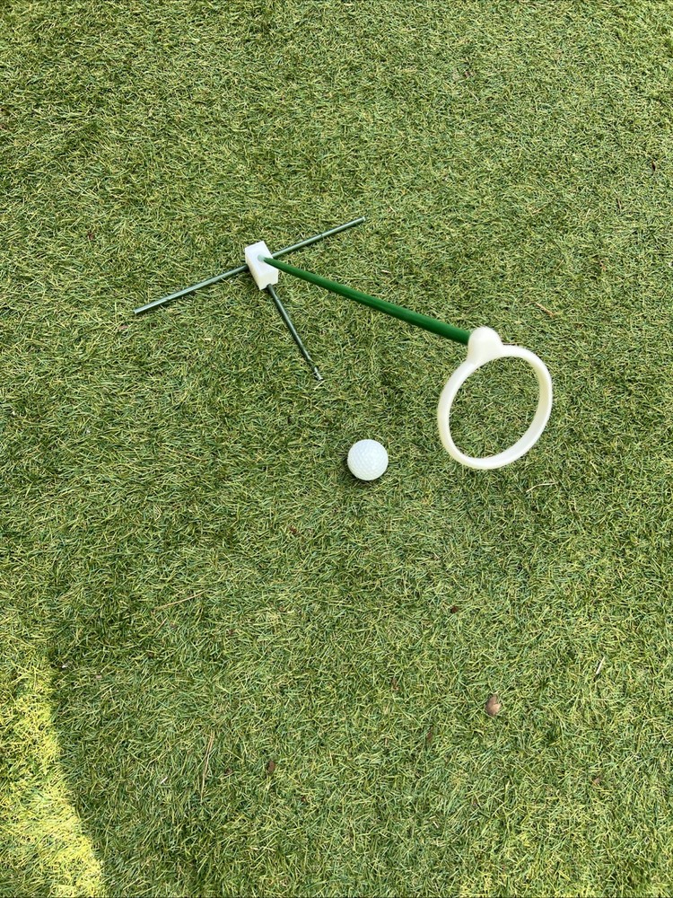 SwingRing Golf Training Aid - Stay Centered, Stop Swaying, Improve Swing Path