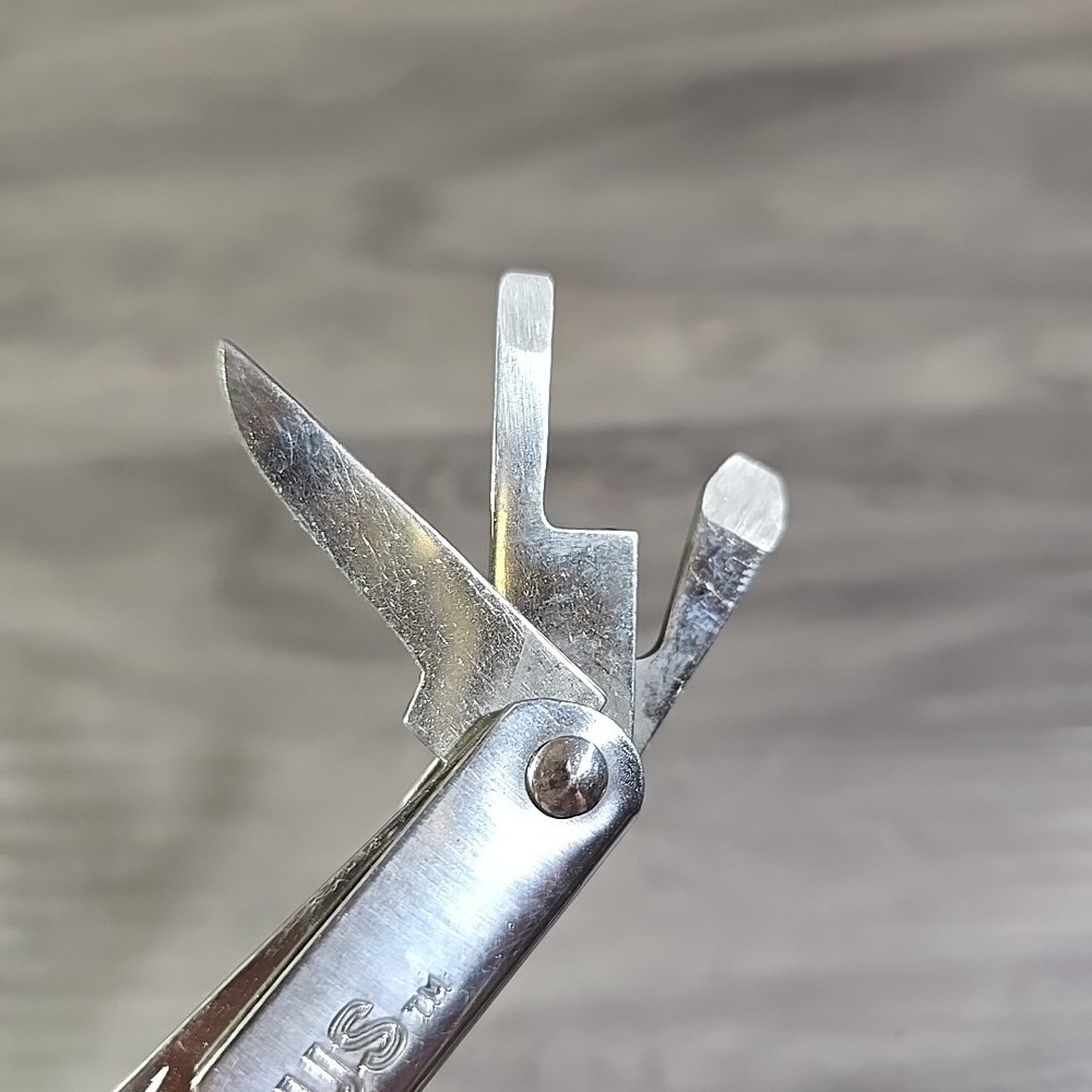 Vintage “ Pliers Plus Multi Tool stainless steel used