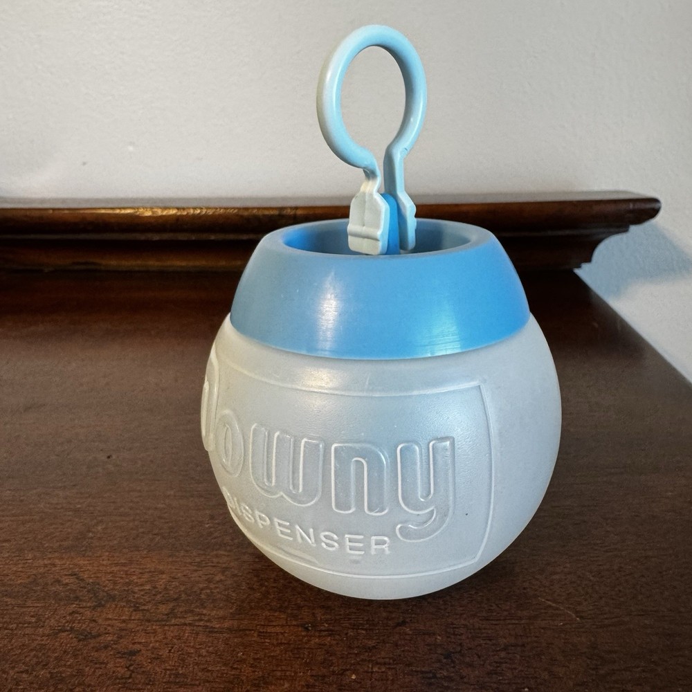 Downy Fabric Softener Blue Plastic Dispenser Ball Laundry