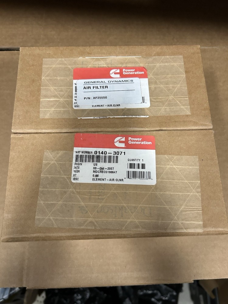 2x P822686 Air Filter AF25550