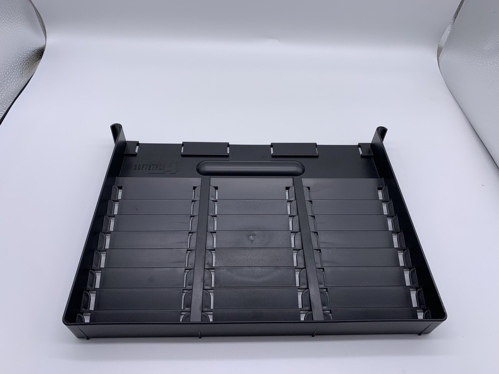 SoftStack 24 3.5" Floppy Disk Holder Hanging File Disc Holder Organizer Holds 24