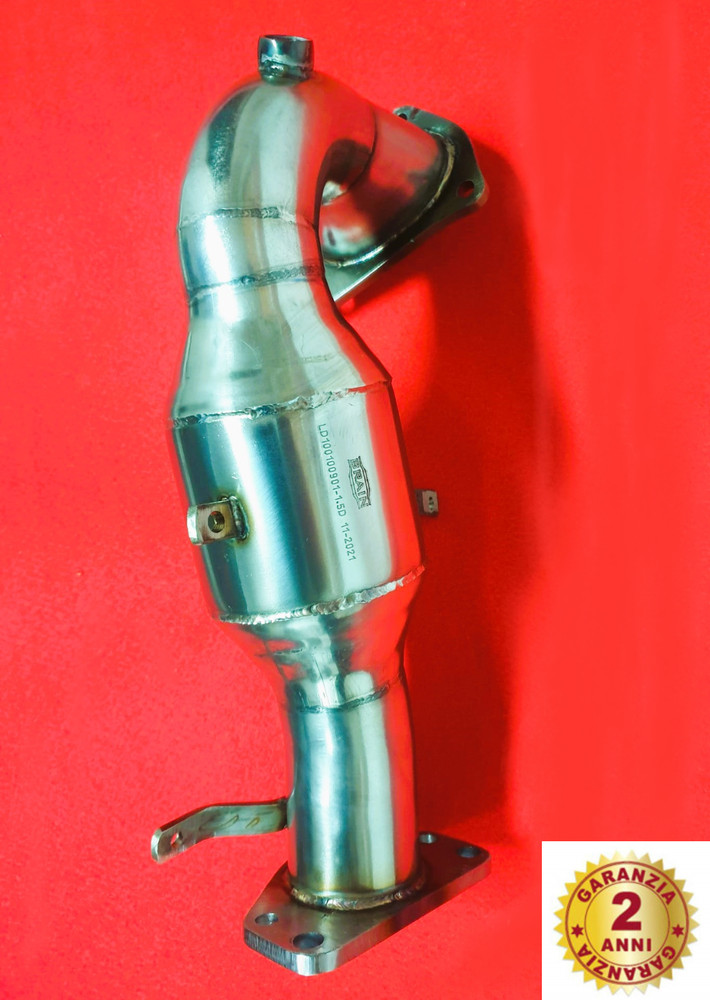 Catalyst Exhaust Downpipe for 500 Abarth (FOR IHI)