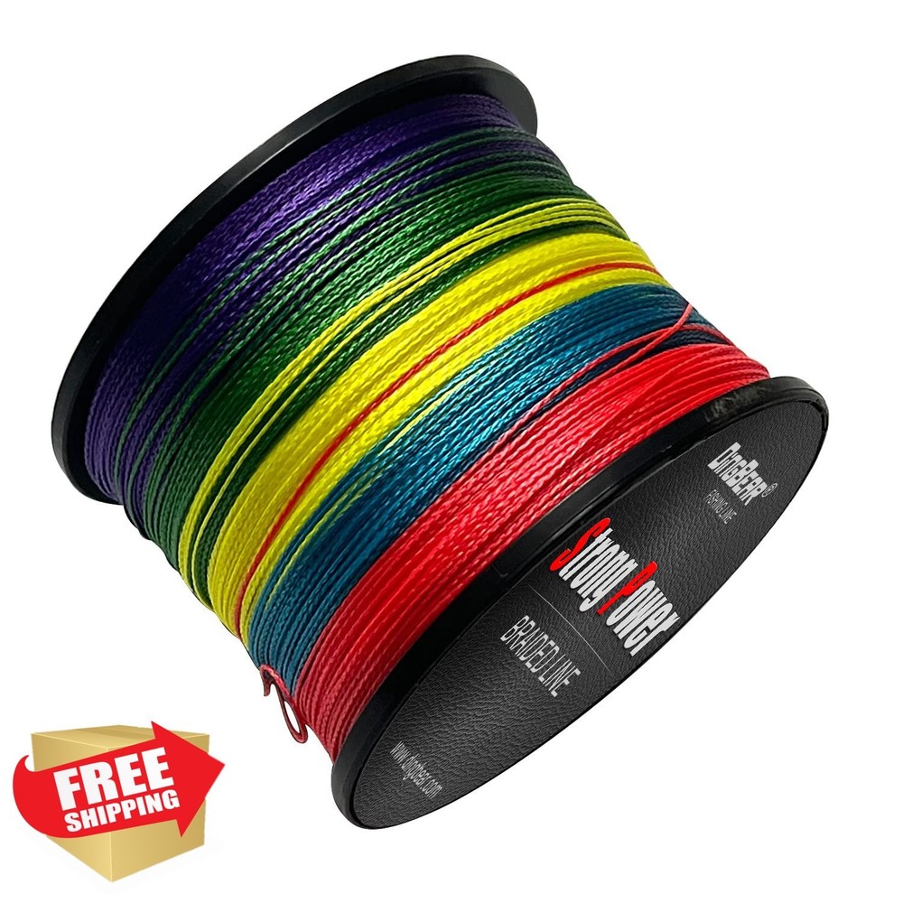 Dingbear Braided Fishing Line 437-5000Yd Super Strong Pull