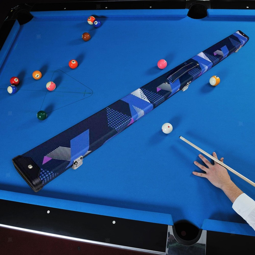 Pool Cue Case Snooker Cue Storage Case Portable Protector with Handle Accessory