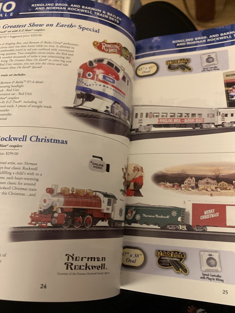 BACHMANN 2019 TRAIN CATALOG - NEW