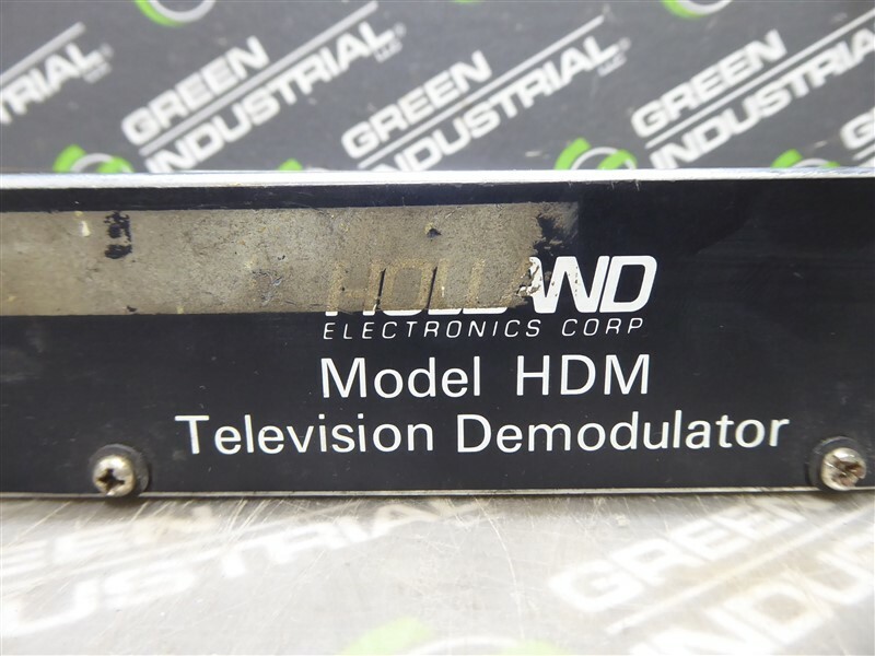 USED Holland Electronics HDM Television Demodulator