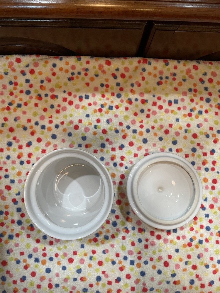 Fiesta FTCCO Jam Jar Peppermint With Lid New First Quality Pristine On White