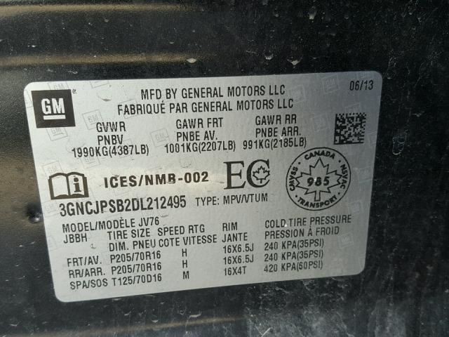 Alternator Fits 13-21 ENCORE 138620