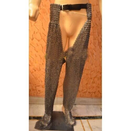 Flat Riveted With flat Washer Chain mail 10 mm leggings