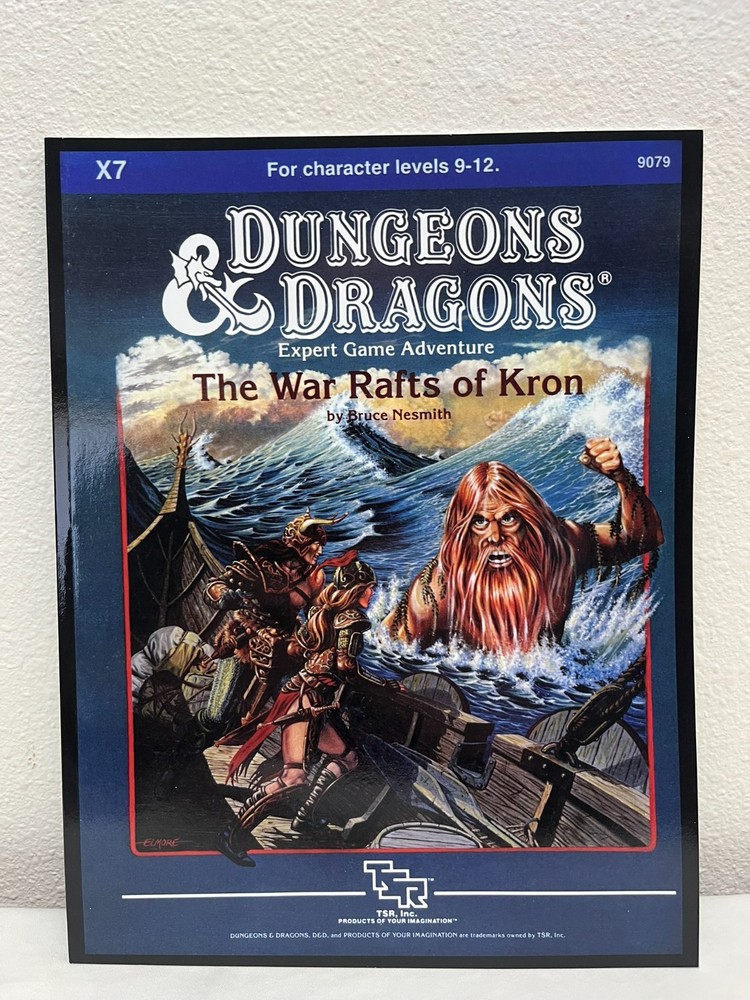 Dungeons and Dragons Expert Set - 7 Modules POD Bundle