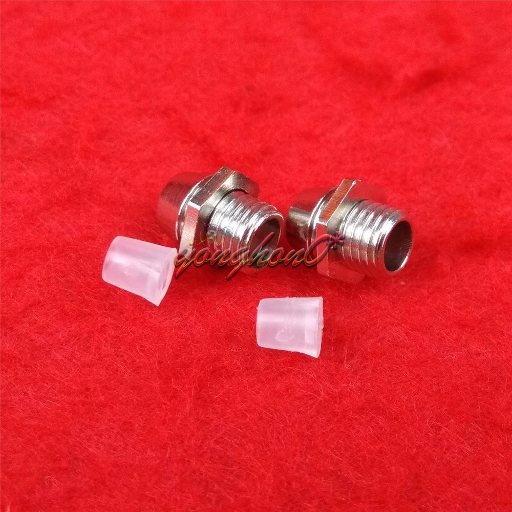 50pcs 5mm Chrome Metal LED Bezel Holder Panel Display