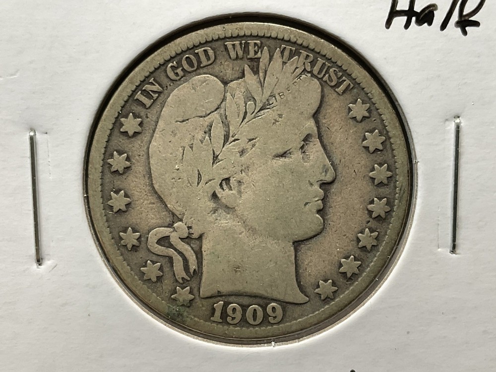 1909-S Barber Half