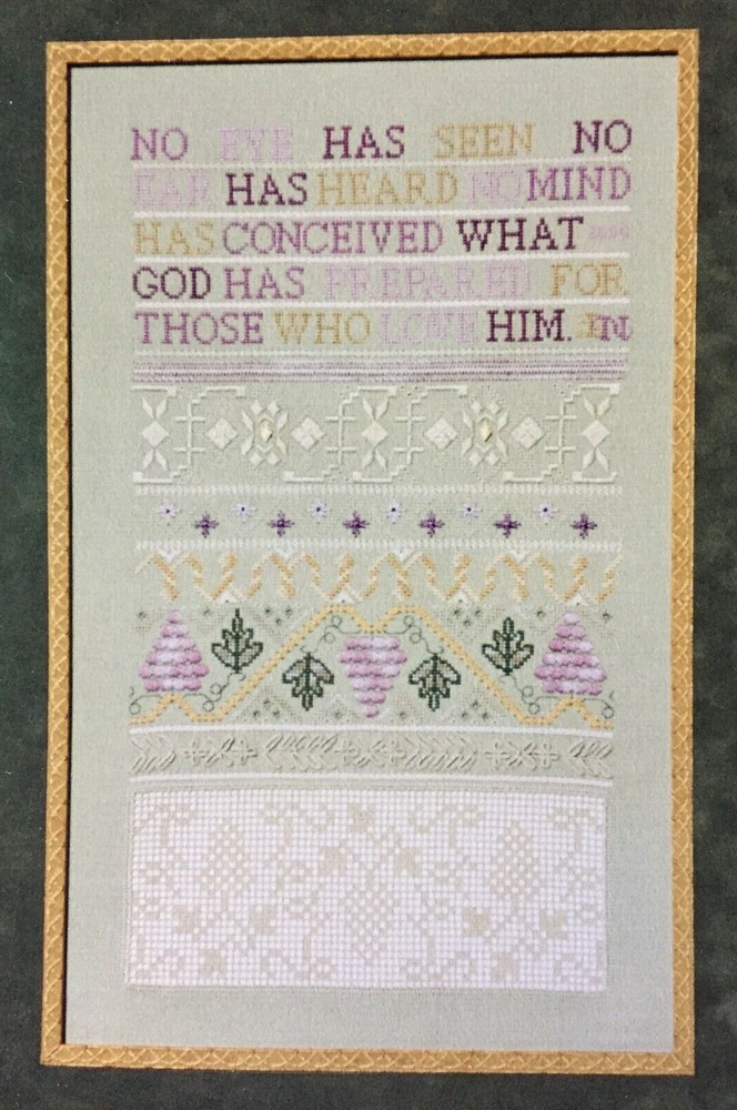Millennium Thoughts Cross Stitch Chart Liz Navickas Designs 1999