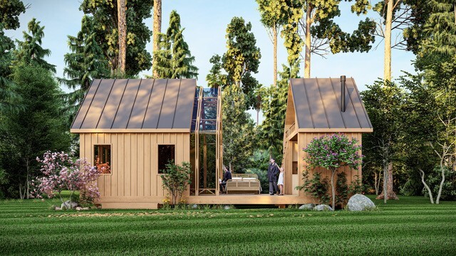 Tiny House Sliding Cabin Catalog