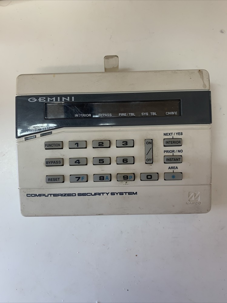 Napco Gemini Keypad GEM-RP3DGTL Used