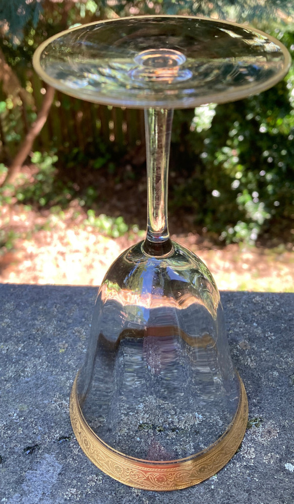 Water goblets Gold Encrusted *READ*