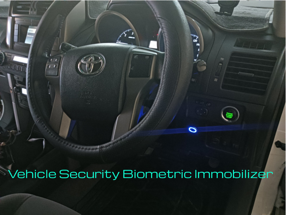 Vehicle Security Biometric Immobiliser/Fingerprint activation Immobilizer