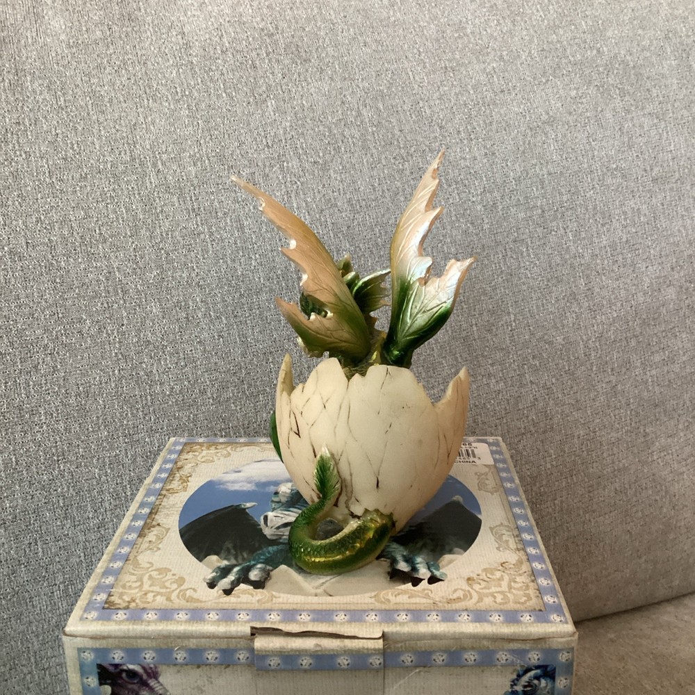 Ebros Birthstone Dragon Egg Statue / August