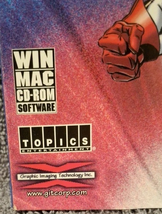 Captain America Marvel CD-ROM Software