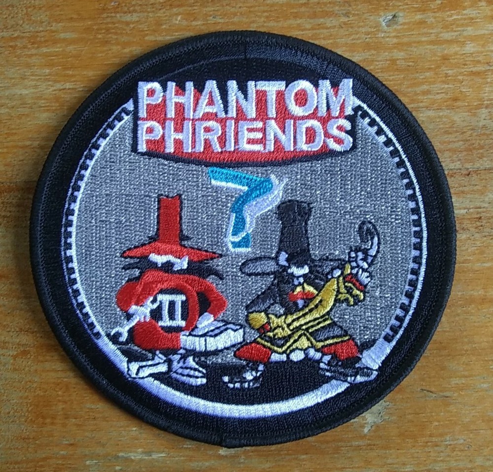 Phantom II USAF Patch PHANTOM PHRIENDS Air Force Collectors Patch