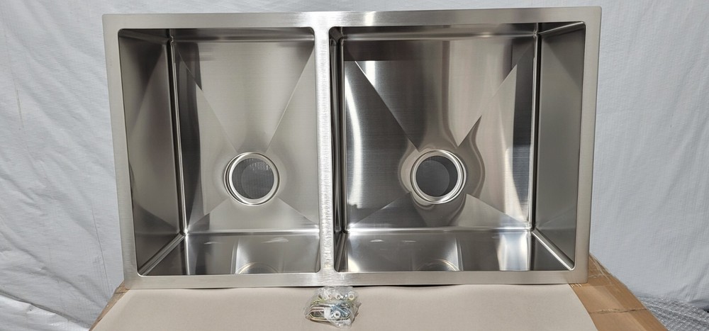 Handmade Stainless Steel 33” Undermount Workstation Sink