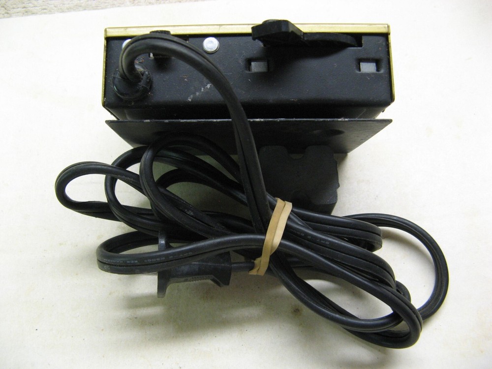 Tyco Vintage Train Transformer, Gold, Model 899V