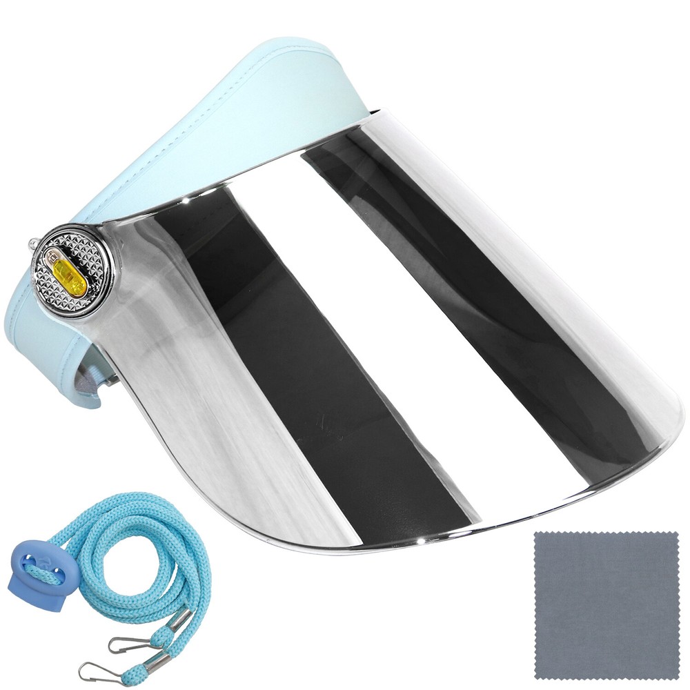 Sun Visor Hat Cap UV Protection - Premium Adjustable Solar Headband Face Shield