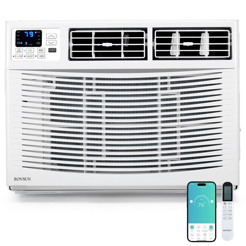 24,000BTU Window Air Conditioner with Heater Function 230V