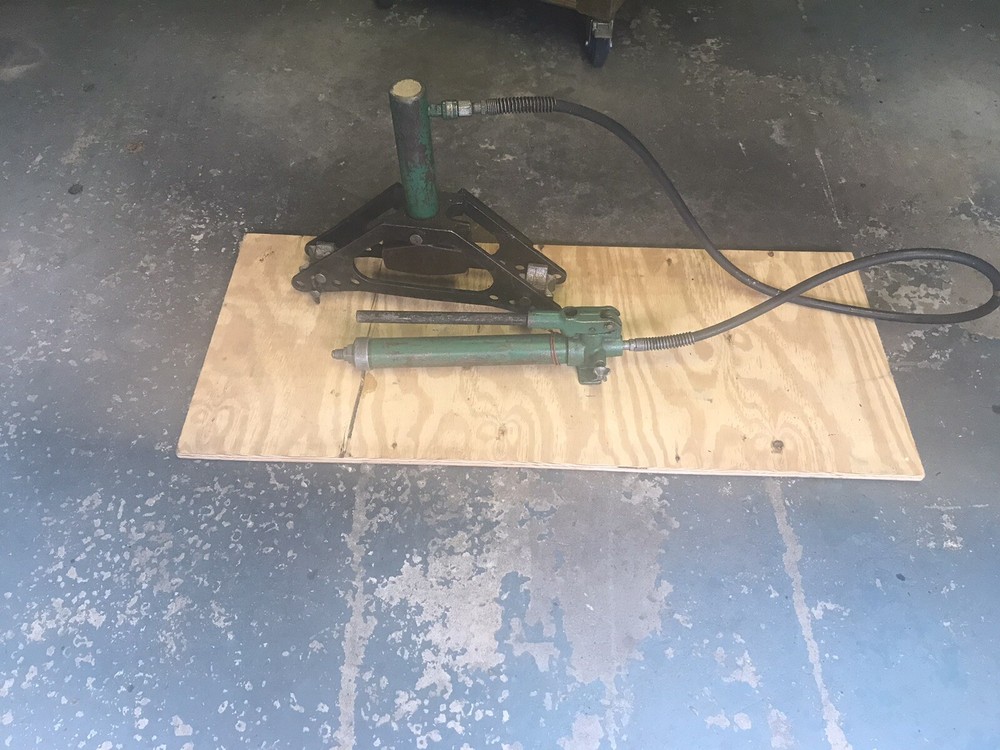 A Frame Hydraulic Conduit Bender