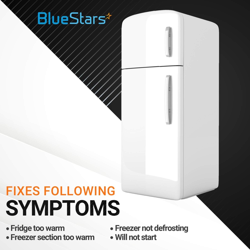 BlueStars Ultra Durable WR9X483 Refrigerator Defrost Timer Replacement White