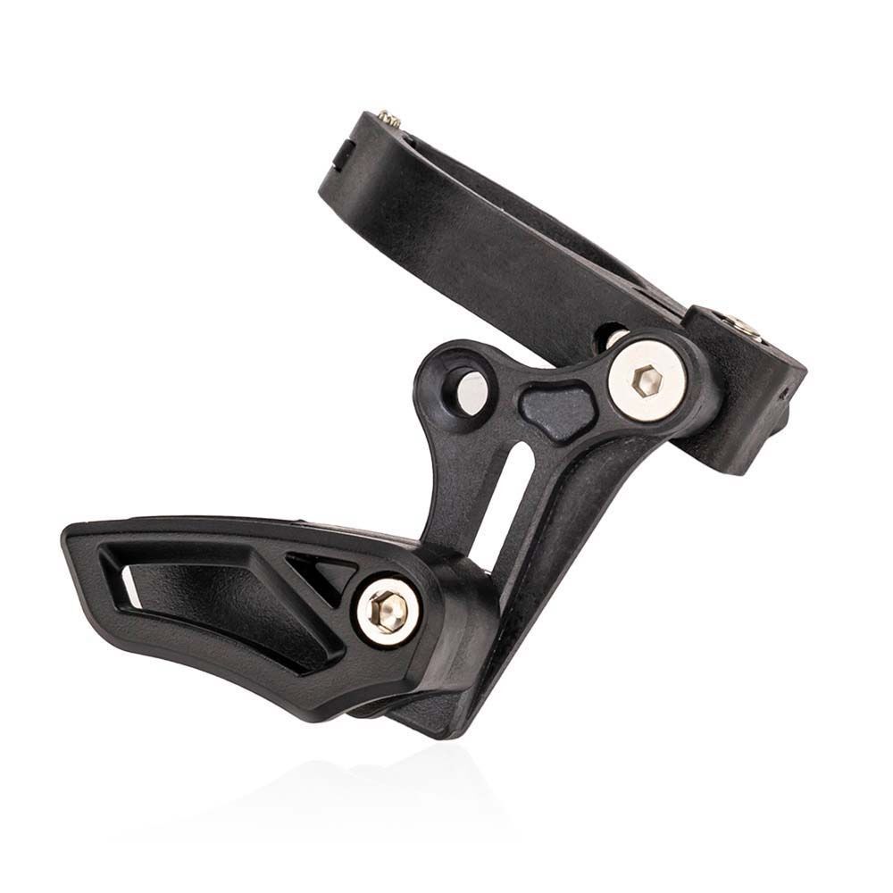 MTB Bicycle Chain Guide Chain Frame Protector Cover Clamp Black Chain Guide.