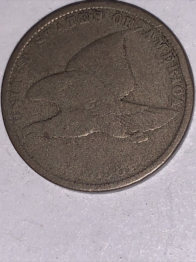 1858 Flying Eagle Cent 1c Penny Small Letter