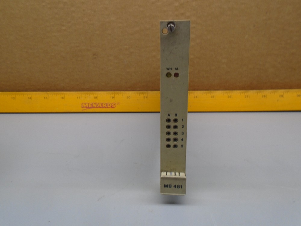 ABB VGC Controls MB481 MB 481a 8.87 W343