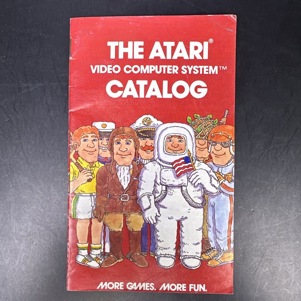 Atari Video Computer System Catalog Pamphlet 1978 Vintage