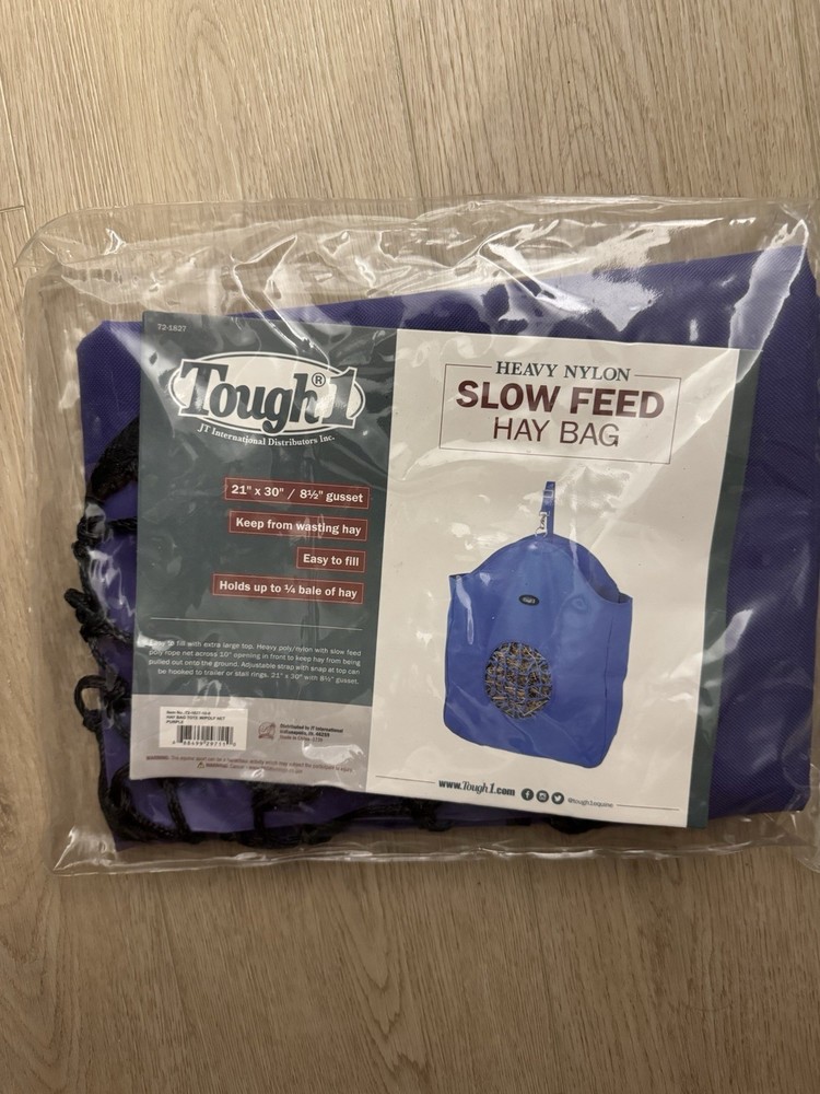 Tough1 Hay Bag Tote With Poly Net