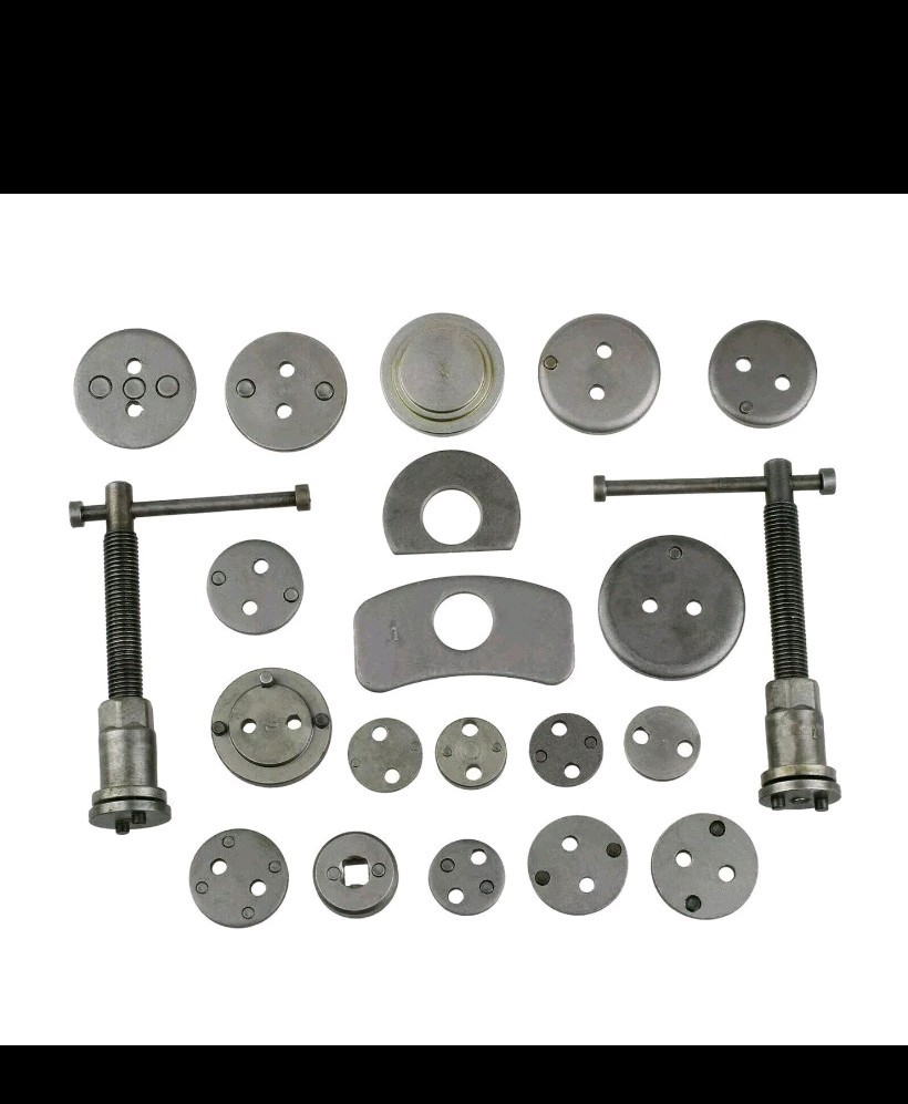 Brake Caliper Rewind Tool Kit 22pc – Left/Right Spindles | Universal Fit | Case