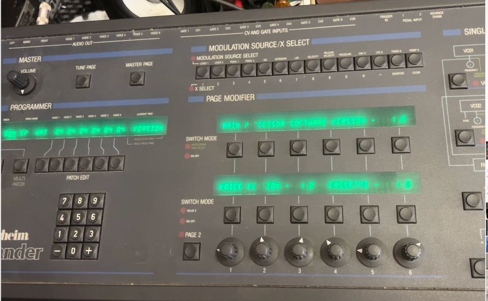 Oberheim XPANDER 6 Voice Analog Synth Desktop Module ARMENS