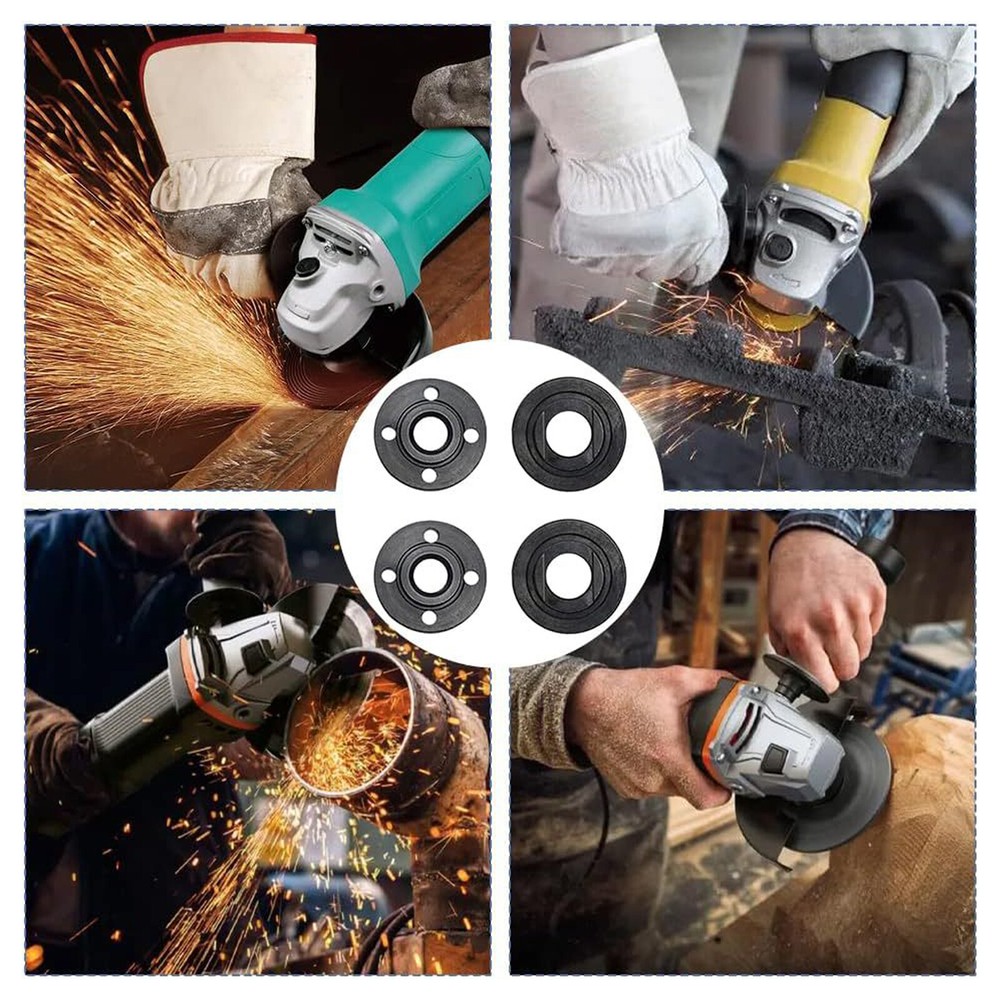 20PC 5/8-11 Angle Grinder Flange Lock Inner Outer Nut Power Tool
