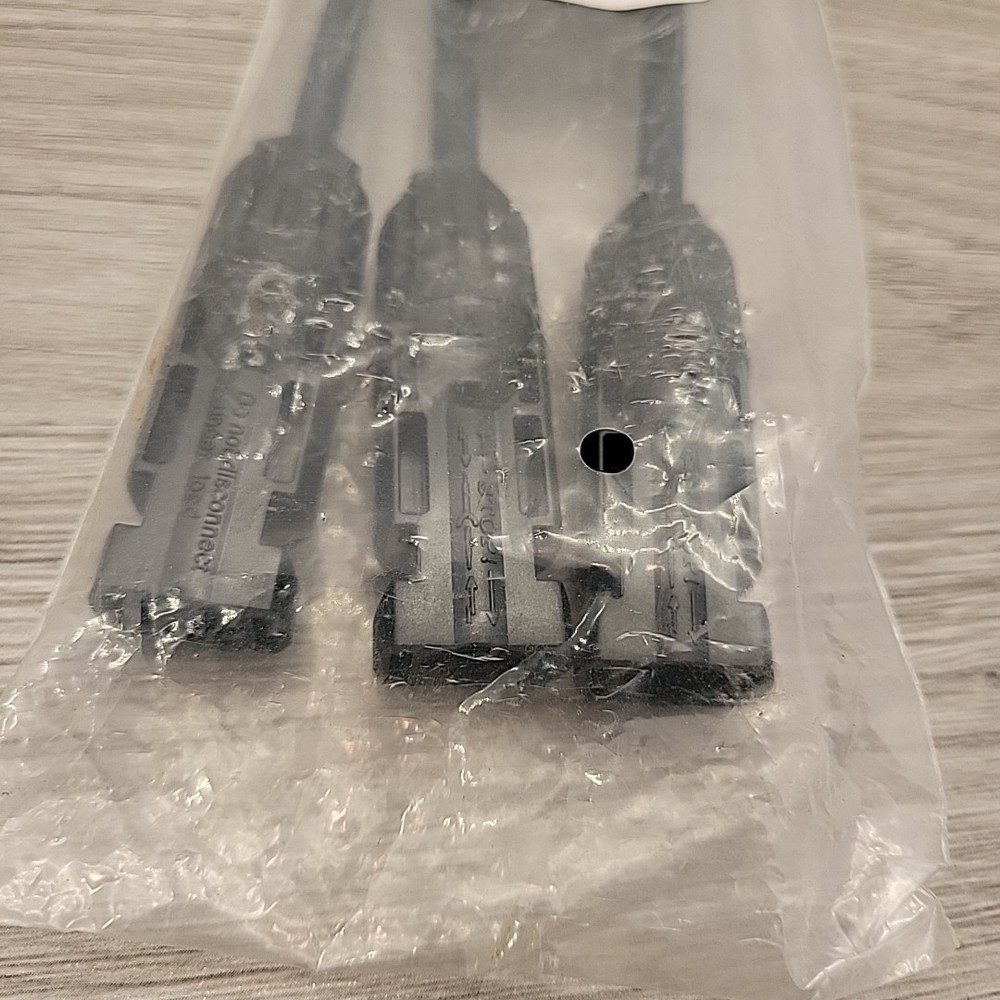 BougeRV Solar Connectors Y Branch Parallel Adapter Cable Wire Plug Solar Panel