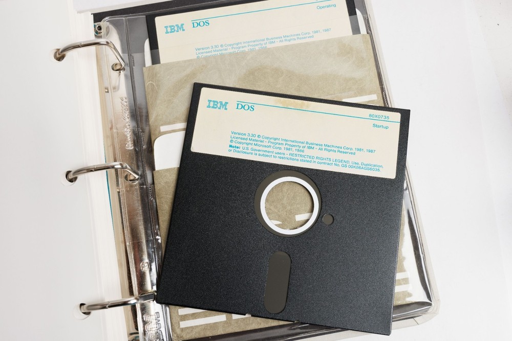 IBM DOS 3.3 Disk Operating System Manuals with Disks First Edition