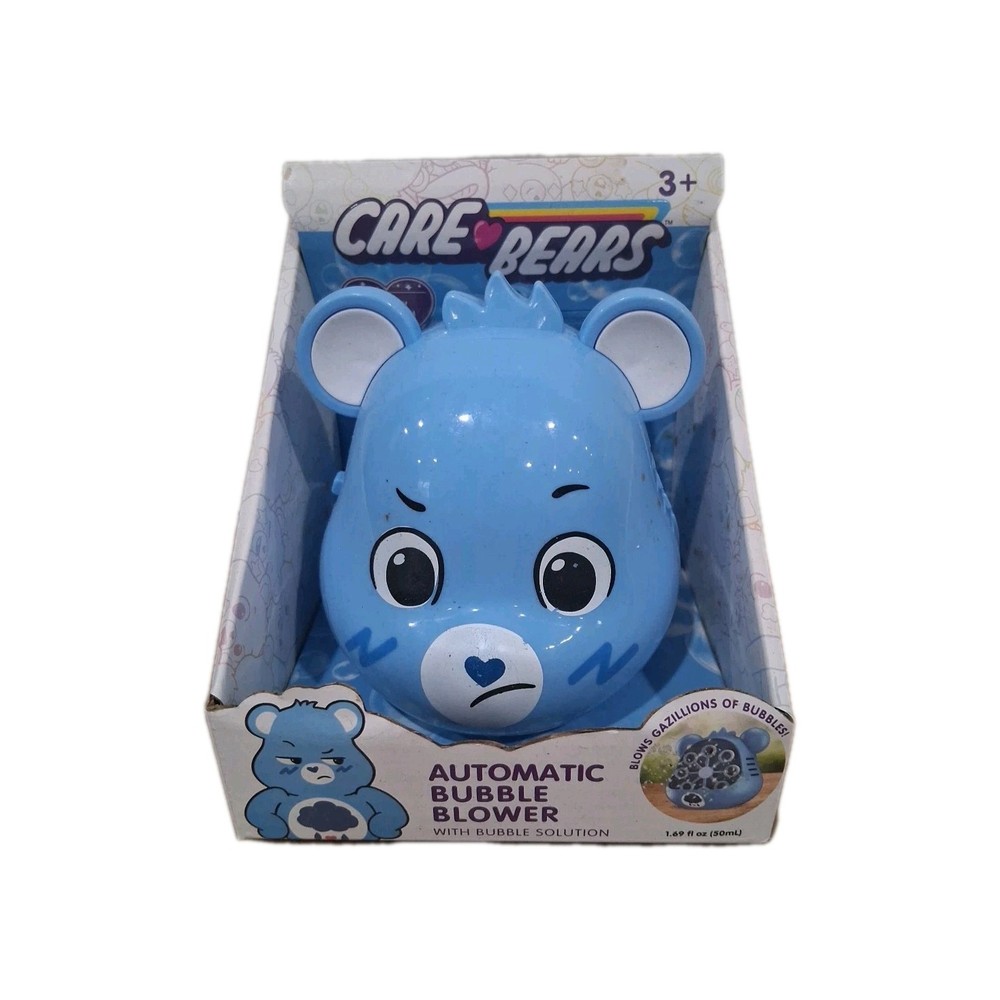 Care Bears Bubble Blower 8.25"H - Grumpy Bear (NEW IN BOX)