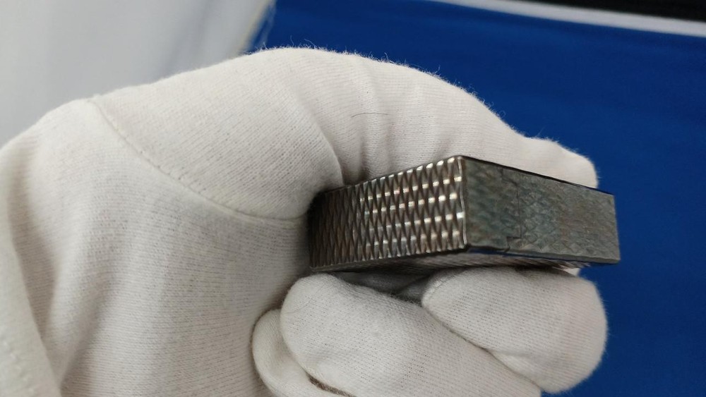 Dupont Diamond Pattern Gas Lighter Used